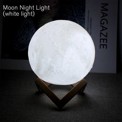LunaLamp Moon Night Light